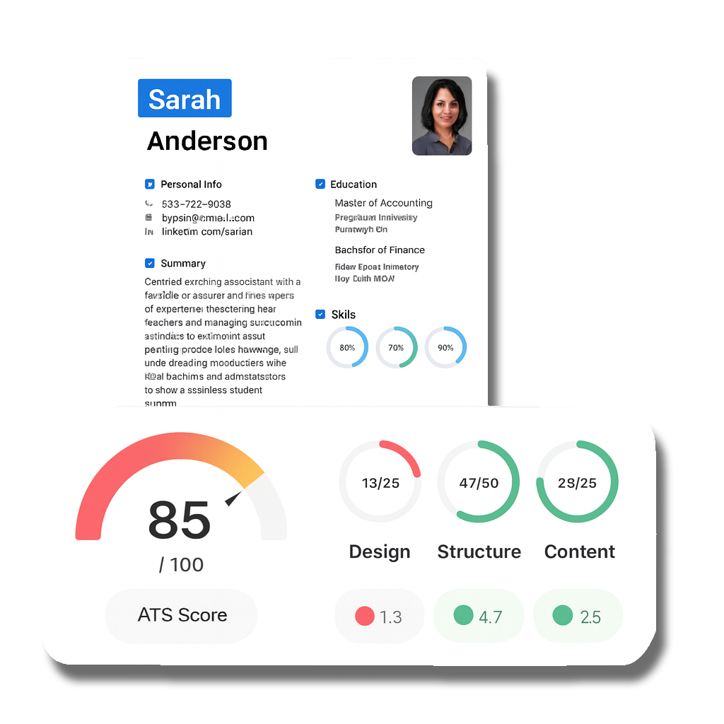 ATS Score Analysis Example